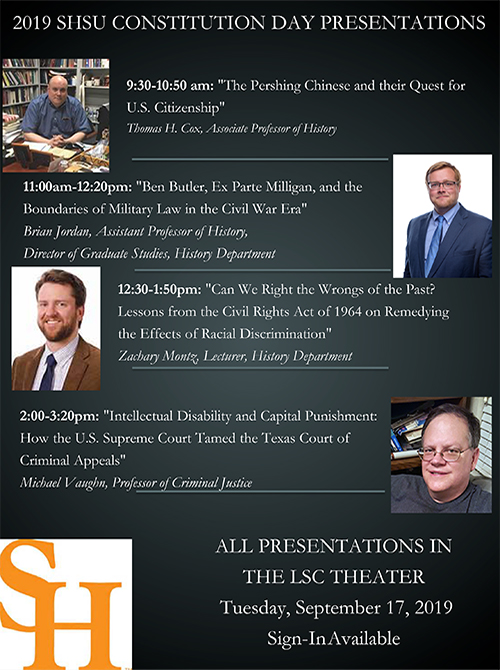 2019 SHSU Constitution Day Celebration Flier-2